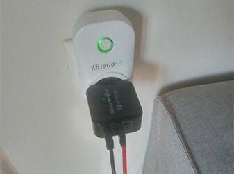 Pieredze e -enerģijas izmantošanas kontaktligzdas lietošanā)
